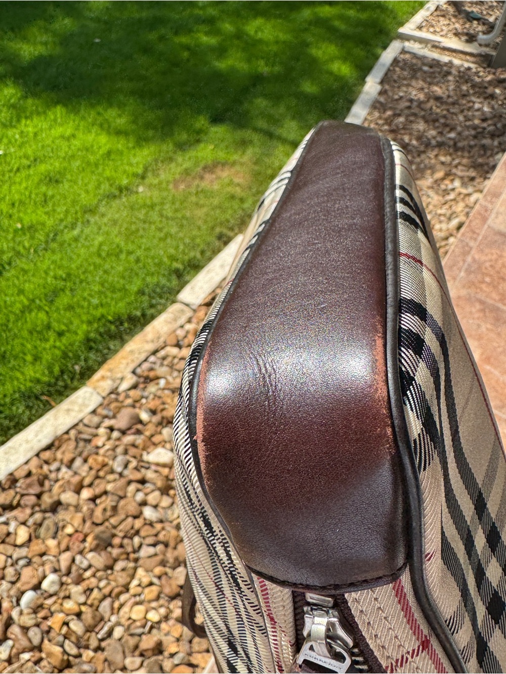 Burberry Computer Bag with D rings - Picture 8 of 12